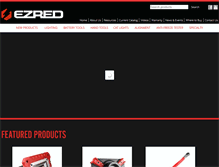Tablet Screenshot of ezred.com